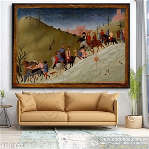 Tranh công giáo, thiên chúa