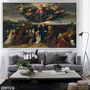 Tranh công giáo, Mẹ Maria