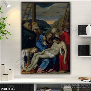 Tranh công giáo, Chúa chịu chết