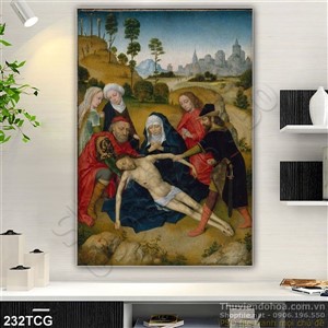 Tranh công giáo, Chúa chịu chết