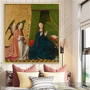 Tranh công giáo, thiên chúa