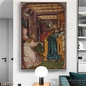 Tranh công giáo, thiên chúa