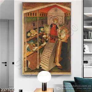 Tranh công giáo, thiên chúa