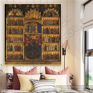 Tranh công giáo, các Thánh