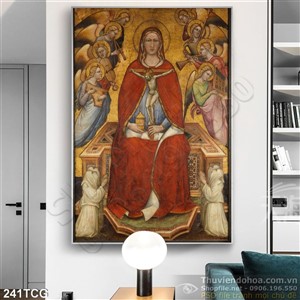 Tranh công giáo, Mẹ Maria