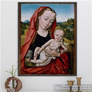 Tranh công giáo Mẹ Maria và Chúa