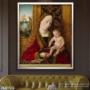 Tranh công giáo, Mẹ Maria và Chúa