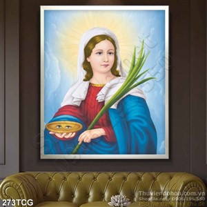 Tranh công giáo, Thánh nữ