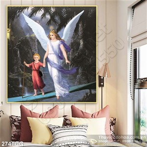 Tranh công giáo, Thiên thần