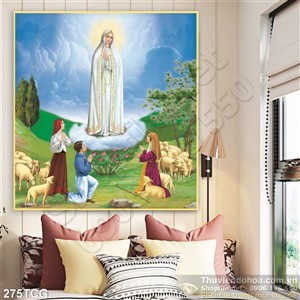 Tranh công giáo, Mẹ Fatima