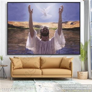 Tranh công giáo, Chúa chịu phép rửa