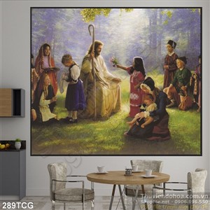 Tranh công giáo, Chúa và trẻ em