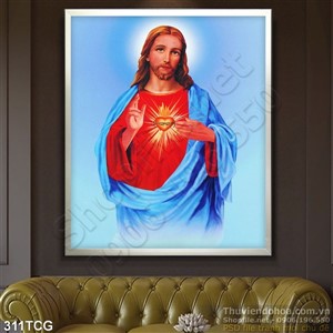 Tranh công giáo, trái tim Chúa Giê-su