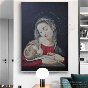 Tranh công giáo, Mẹ Maria và Chúa Giê-su