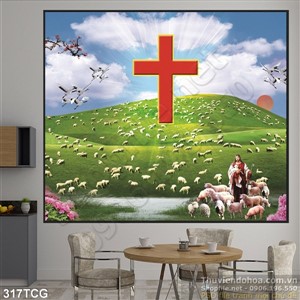 Tranh công giáo, thiên chúa