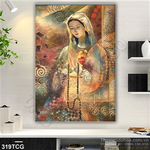 Tranh công giáo, Mẹ Maria