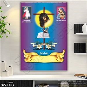 Tranh công giáo, thiên chúa