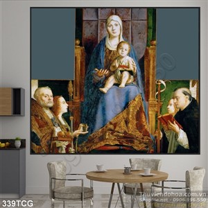 Tranh công giáo, Chúa Giê su và Đức Mẹ