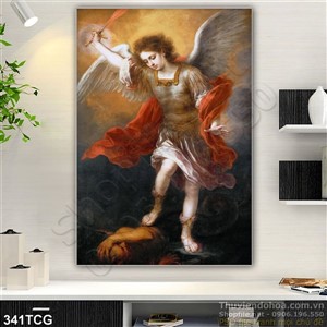 Tranh công giáo, thiên thần