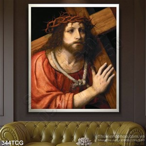 Tranh công giáo, Chúa vát cây thánh giá