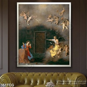 Tranh công giáo, thiên chúa in lịch