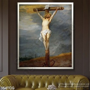 Tranh công giáo, thiên chúa chịu chết