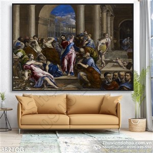 Tranh công giáo, thiên chúa