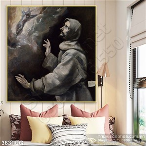 Tranh công giáo, thiên chúa