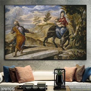 Tranh công giáo, thiên chúa treo tường