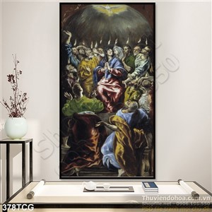 Tranh công giáo, thiên chúa in lịch