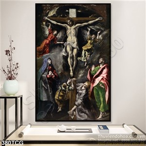 Tranh công giáo, Chúa đóng đinh trên thập giá