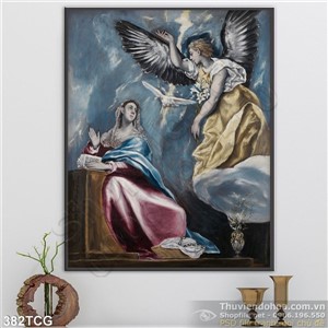 Tranh công giáo, truyền tin