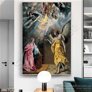 Tranh công giáo, thiên chúa