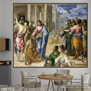 Tranh công giáo, thiên chúa in lịch đẹp