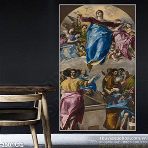 Tranh công giáo, thiên chúa treo tường