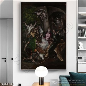 Tranh công giáo, thiên chúa