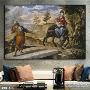 Tranh công giáo, thiên chúa