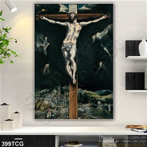 Tranh công giáo, Chúa bị đóng đinh trên thập giá