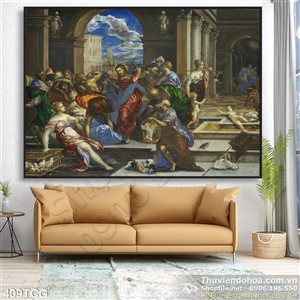 Tranh công giáo, thiên chúa