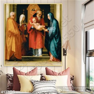 Tranh công giáo, thiên chúa