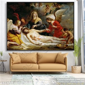 Tranh công giáo, Chúa chịu khổ nạn