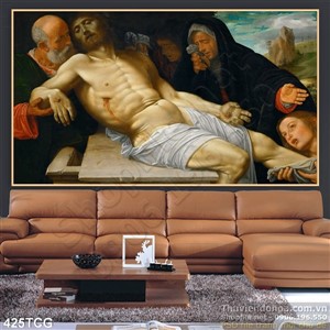 Tranh công giáo, Chúa chịu chết