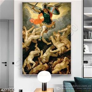 Tranh công giáo, thiên chúa trang trí in lịch