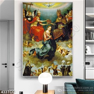 Tranh công giáo, thiên chúa