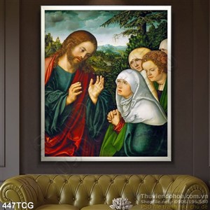 Tranh công giáo, Chúa rao giảng Tin Mừng