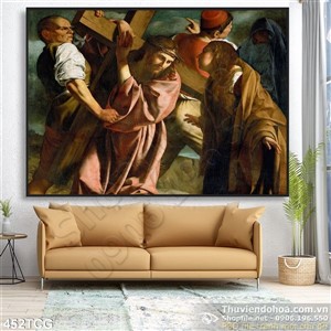 Tranh công giáo Chúa vát thập giá