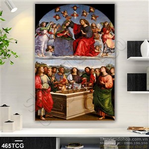 Tranh công giáo, thiên chúa