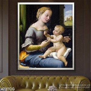 Tranh công giáo, thiên chúa