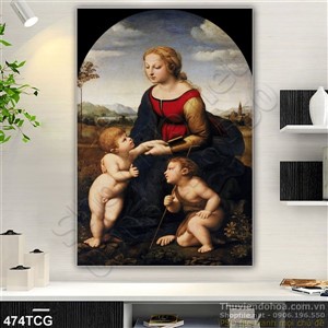 Tranh công giáo, thiên chúa