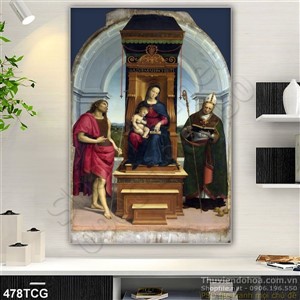 Tranh công giáo, thiên chúa